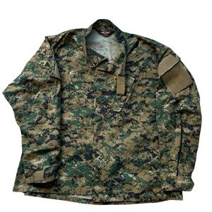 Tru Spec Digital Camo Jacket Sz XL Marpat EUC